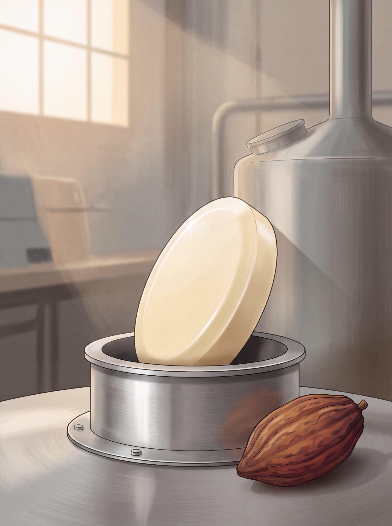 C16 enters food ingredients with fermented cocoa butter equivalent